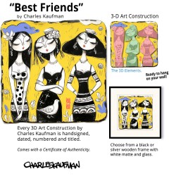 "Best Friends" 3D Art Graphic