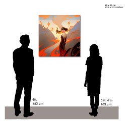 "Sunset" Giclée Print on Canvas