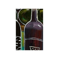 "Pinot Gris and Riesling" Giclée-Druck auf Leinwand