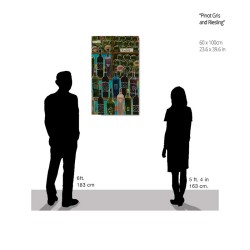 "Pinot Gris and Riesling" Giclée-Druck auf Leinwand