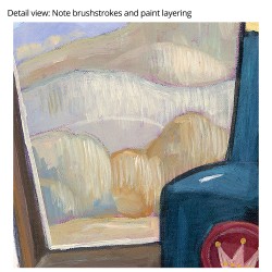 "Red Wine -France & Italy" Giclée Print on Canvas