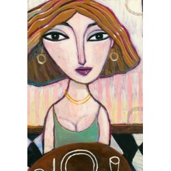 "Dinner for Two" Gemälde.