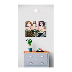 "Dinner for Two" Gemälde.