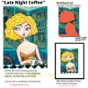 "Late Night Coffee" 3D Grafik.