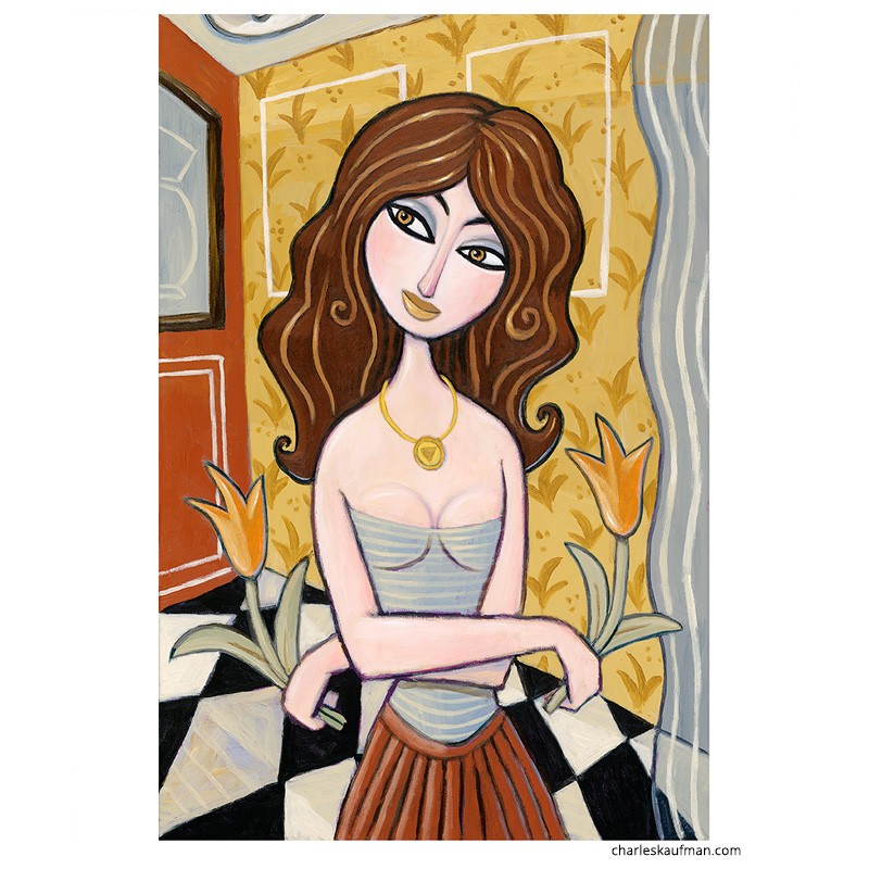 "Two Flowers" 3D Grafik.