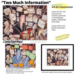 "Too Much Information" 3D Art Graphic