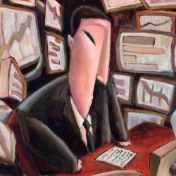 "Too Much Information" 3D Art Graphic