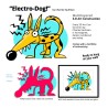 "Elektro-Dog" 3D Grafik.