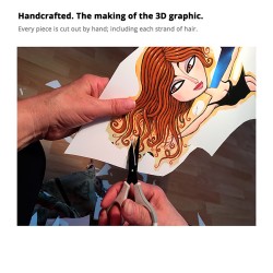 "A Windy Day" 3D Art Graphic