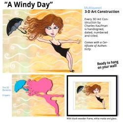 "A Windy Day" 3D Art Graphic