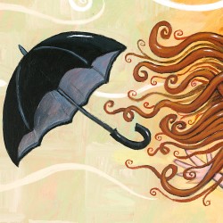 "A Windy Day" 3D Art Graphic