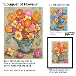 "Bouquet of Flowers" 3D Grafik.