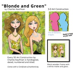"Green and Blond" 3D Art Graphic