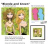 "Green and Blond" 3D Art Graphic