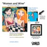 "Women and Wine" 3D Grafik.