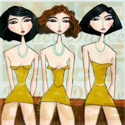 "Waiting to Dance" 3D Art Graphic