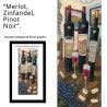"Merlot, Zinfandel, Pinot Noir" 3D Grafik.