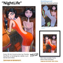 "Night Life" 3D Art Graphic