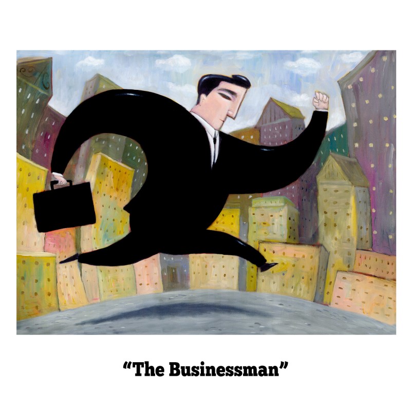 "The Businessman"  3D Grafik.