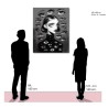 "The Eyes Have It". Giclée-Druck auf Leinwand.