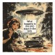 Giclée Print on Fine Art Paper: "What Happens in the UFO"