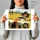 Giclée Print on Fine Art Paper: "On a Sunday Drive"